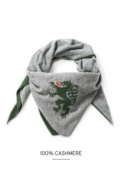 Dreieckstuch Thea Cashmere edelgrau