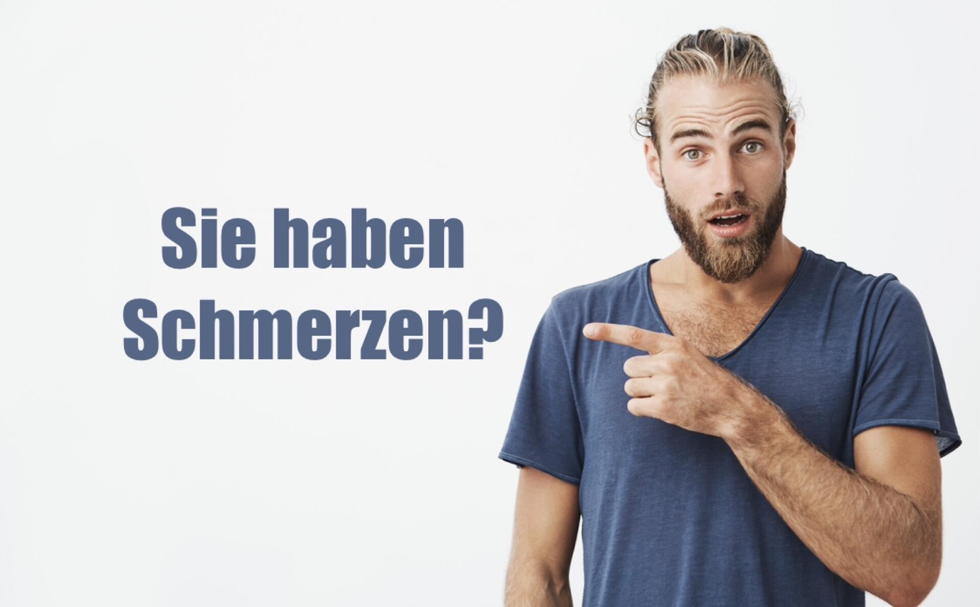 Sie haben Schmerzen? Selbstbehandlung von wiederkehrenden Verspannungen.