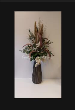 Boho Strauß mit Vase