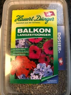 Balkon Langzeitdünger 