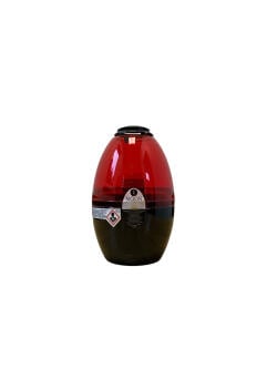 Mondlampe rot neu 1000ml (Flüssigwachskerze-Grabkerze)