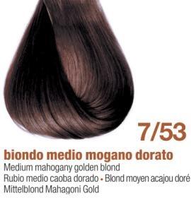 7/53E - MEDIUM MAHOGANY GOLDEN BLOND