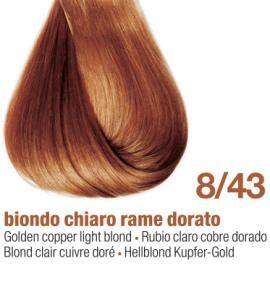 8/43E - GOLDEN COPPER LIGHT BLOND