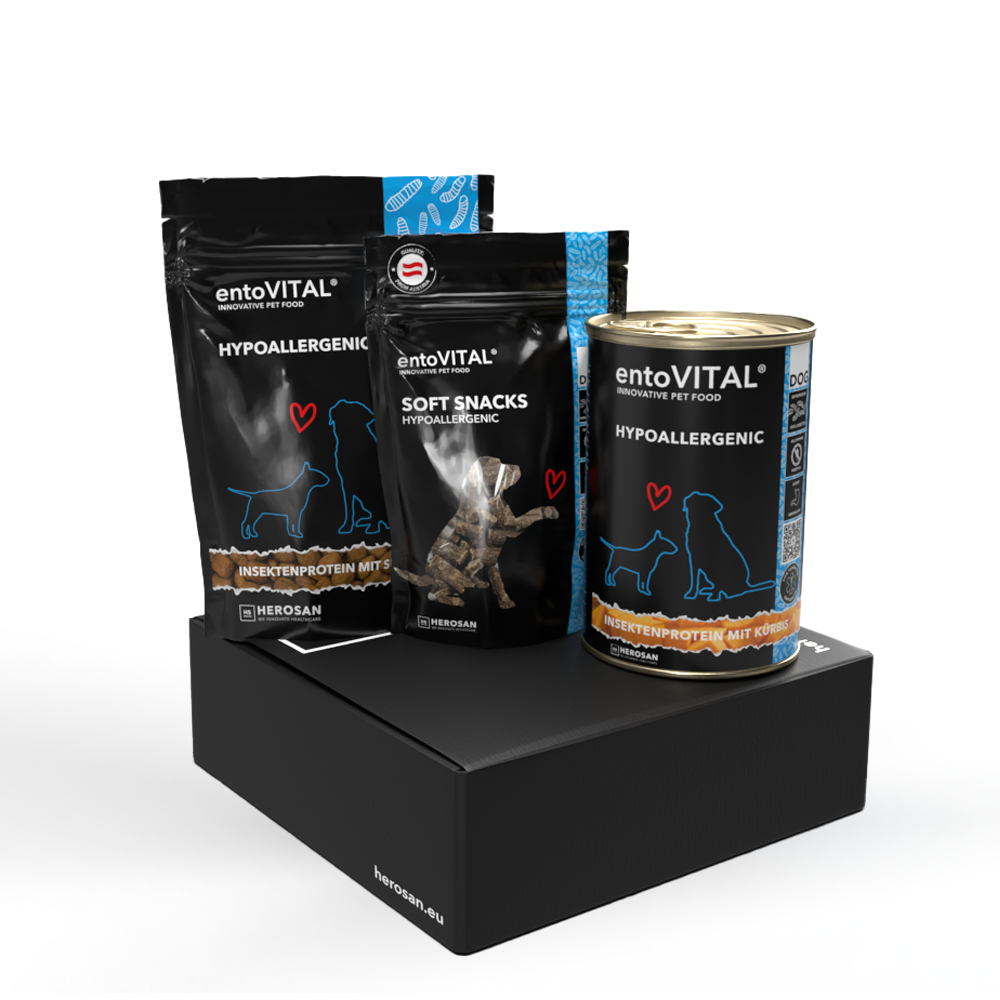 entoVITAL DOG Testbox HYPOALLERGENIC