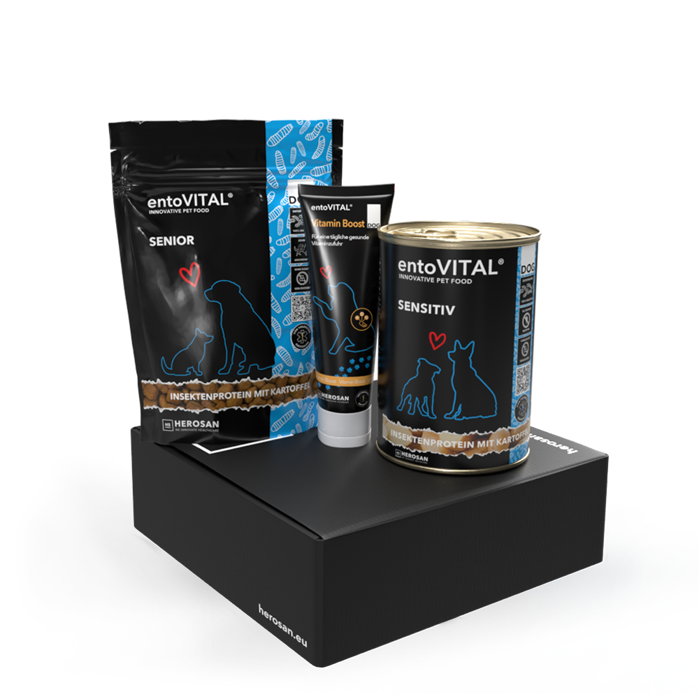 entoVITAL DOG Testbox SENIOR